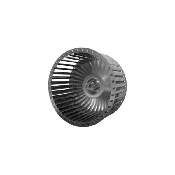 Single Inlet Blower Wheel, 5-3/4in Dia., CCW, 3450 RPM, 1/2in Bore, 3-7/16inW, Galvanized, Lau, Mfr#: 028957-60